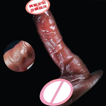 2021 Umetni Penis Ponaredek Dick Dildo Ženska Masturbacija Lezbični Seks Igrače Realističen Penis G-Spot Spodbujanje Big Dildos Za Ženske