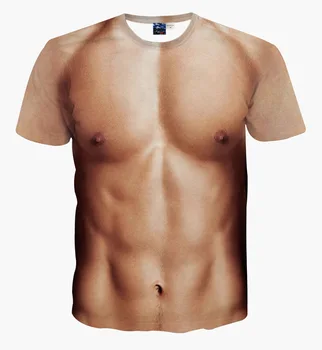 Smešno Mišične T Shirt Za Moške, Ženske 3D Grafiko Tshirt Fitnes T-majice 2018 Modnih Oblačil Poletje Tees Vrhovi Cosplay
