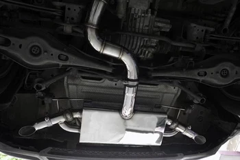 HMD iz Nerjavečega Jekla, Izpušni Sistem Kolektorja je Primerna za VW Tiguan 2.0 T Auto Spremembe po Meri Ventil Glušnik Za Avto