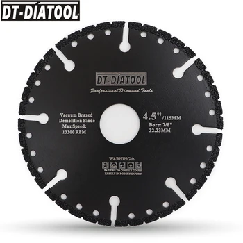 DT-DIATOOL 1pc Diamond multi Namen Rezanje Disk Rušenje Žage za Jeklo, Armiran Beton Litega Železa, Aluminija Rebrasti