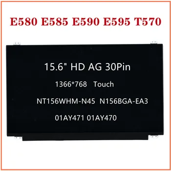 Za ThinkPad E580 E585 E590 E595 T570 Prenosnik LCD na Dotik Zaslon 15,6