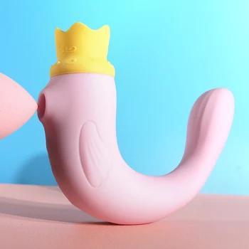 USB Polnilne Sesanju Vibratorji za Ženske Tounge Lizanje G Spot Klitoris Stimulacijo Klitorisa Stimulator Ženskega Spola Igrače
