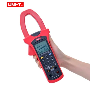 ENOTA UT233 Digitalni Moč Objemka Meter; True RMS Objemka Moči Meter, Shranjevanje Podatkov, USB Prenos Podatkov / LCD Osvetlitev ozadja