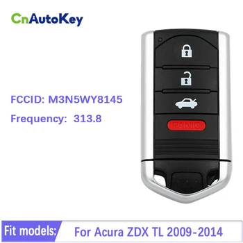 CN003131 Poprodajnem Smart Remote Avto Ključ Fob Za Acura ZDX TL 2009-2014 Z 313.8 MHz FCC M3N5WY8145 IC267F-5WY8145 4 Gumb