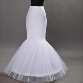 Vroče prodaje Bela morska deklica Poroko Petticoat Poročni Dodatki 2023