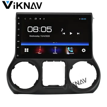 ViKNAV avto, GPS navigacija za Jeep Wrangler 2011 2012 2013 2014 vodja enote auto radio DVD multimedijski predvajalnik, FM, WIFI, BT