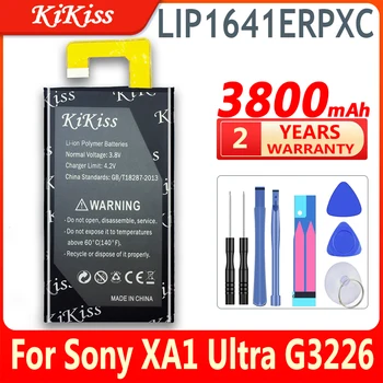 KiKiss Visoka Zmogljivost 3800mAh LIP1641ERPXC Baterija za Sony Xperia XA1 Ultra XA1U C7 G3226 G3221 G3212 G3223 Mobilni Telefon