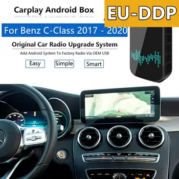 Carplay Nadgradnjo Za Mercedes Benz C Razred W205 2017 - 2020 Radio Android Auto USB Apple Brezžična Okno Avtomobila Multimedijski Predvajalnik Avdio