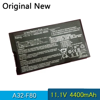 NOVI Originalni A32-F80 Laptop Baterija Za ASUS A32-F80A A32-F80H F8 F80 F80H F80L F81 F83 F50 N80 N81 X61 X82 X83 X80 X85 X85L X88