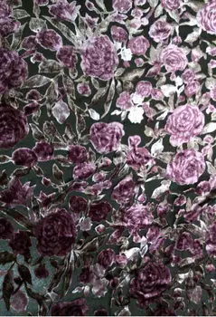 Purple Rose Stanja poletne tkanine žamet čipke afriške voile čipke afriške čipke tkanine, zavese žamet vezenje žametne tkanine