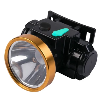 LED svetilko lov žarometi 18650 zgrajena v polnilnik baterije vodja mini svetilke jahanje, kolo čelada ribolov luči