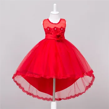 Novo Otrok Kostum, Obleke Dekle Zaostajajo Obleke Roža Punca Obleke