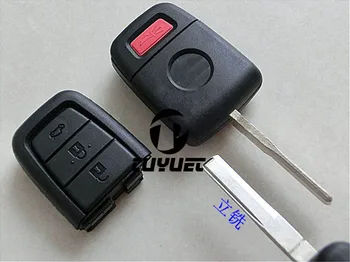 5PCS 3 Gumbi+1 daljinski ključ lupini za Chevrolet Volt zamenjava FOB Avto Ključ Prazne Primeru
