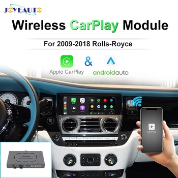 Joyeauto Brezžični Apple Carplay Za Rolls Royce Dawn Cullinan Wraith Duha Fantom CIC NBT EVO 2009 2018 Android Auto Modul Polje