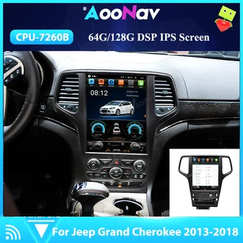avto radio predvajalnik za jeep grand cherokee obdobje 2013-2018 android auto stereo sprejemnik, video predvajalnik, gps navigacijo, vodja enote