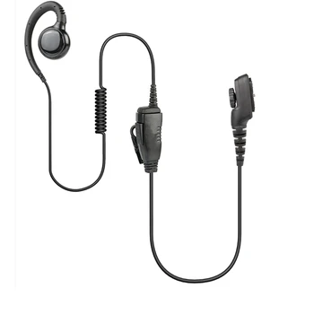 1-Wire Vrtljivi Zanke Slušalka in Mikrofon, Zasebnost Nadzor Slušalke Slušalke, ki so Združljive z HYT Hytera PD702 PD752 PD782