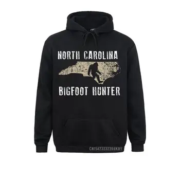 North Carolina Bigfoot Lovec Harajuku Smešno Sasquatch Sweatshirts Osebno Dolg Rokav 2021 Novi Puloverji, Oblačila Za Ženske