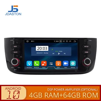 4G+64 G Autoradio 1 Din Android 12 Avto DVD Predvajalnik Za Fiat/Linea/Punto evo 2012 2013 2014 2015 GPS Navigacija Stereo