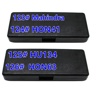 123-126# LiShi 2 v 1 HU134 HON63 HON41 za Mahindra Locksmith Orodja Za Vse Vrste box /veliko