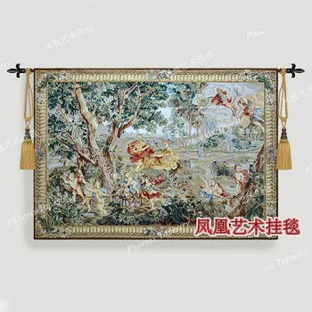 Klasične Evropske Lepe tapiserija, stenske slike Cesarski vrt 100*140 cm Doma okraski tekstilnih izdelkov H282