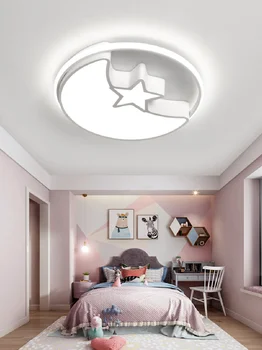 Krog spalnica svetlobe ustvarjalne led stropna svetilka, spalnico, preprosto sodobno osvetlitev prostora