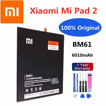 Novo 6010mAh BM61 Originalne Baterije Tablete Za Xiaomi MiPad 2 Pad2 Tablet Pad 2 Visoke Kakovosti Tablet Bateria + Orodja Na Zalogi