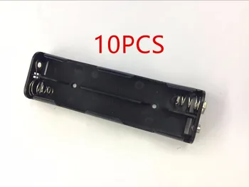 10PCS/veliko Plastično ležišče Baterije 4 X 1,5 V AA Baterije Primeru Dolg Pokrov AA Paket Za 4 x AA Baterije
