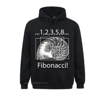 Moški Harajuku Ženske Fibonaccijevega Zaporedja Neverjetno Hoodies Camisas Zlato Razmerje Matematika Tehnična Geek Ženske Harajuku Hitro Ladjo
