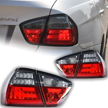 AKD Avto Styling za BMW E90 Rep Svetlobe 2005-2012 320i 323i325i 330i LED zaključne luči DRL Signal Zavore Povratne auto Dodatki