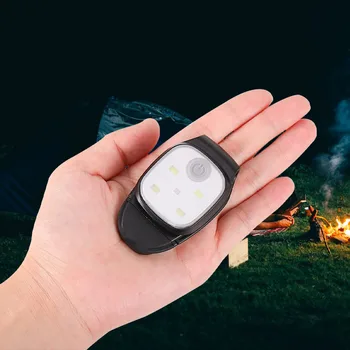 LED Skp Posnetek Svetlobe USB za Polnjenje Moči, Vodoodporno Plastično Kampiranje, Ribolov Popravilo Svetilka majhnosti Pitne Lučka
