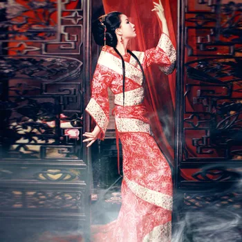 Kitajske Tradicionalne Ženske Hanfu Obleko Kitajske Pravljice Princesa Obleko Hanfu Oblačila Tang Oblačila Starodavni Kitajski Kostum Cosplay 7