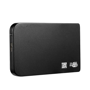 Ohišje HDD USB 3.0 2,5 Inch SATA Adapter za Trdi Disk Primeru Zunanje Ohišje HDD 2,5 Palčni HDD SSD Trdi Disk, Črn