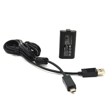 Polnilni Baterijski Paket+2.75 m, USB Kabel za Polnjenje, Za Xbox Ena Mobilna Igra Krmilniki, Nadomestno Baterijo za XBOX TISTI/X