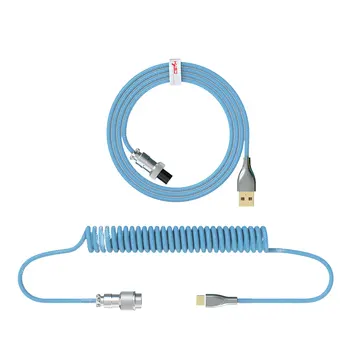 V kolobarjih Kabel Tip C Kabel USB Navito Prožno Oblikovanje USB C Kabel Tipkovnice Dodatki Trajne In Trmast Pleteni Tip C Kabel