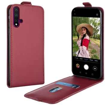 Flip Case za Huawei Nova 5T YAL-L21 YAL-L61 YAL-L71 YAL-L61D Usnjena torbica za Nova 5T 5t Primeru Telefon