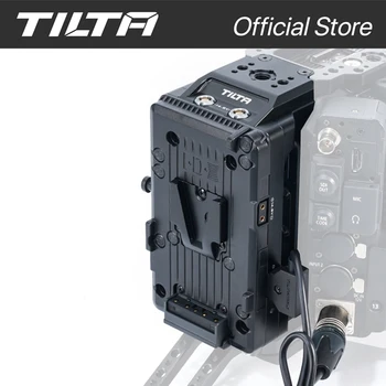 TILTA ES-T19-BTP-V Zlatu ali V-Mount Baterije Tablice za Canon C500 Mk II/C300 Mk III Fotoaparat Kletko