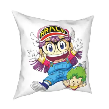 Dr. Krize Anime Arale Norimaki Pillowcases Dnevna Soba Akira Toriyama Manga Blazine Pokrov Okrasni Vrgel Vzglavnik 45*45 cm