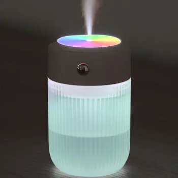 Barvita Lučka Vlažilnik 250ml USB Zraka, Aromaterapija Difuzor Aroma eteričnega Olja Difuzor Mini Humidificador z LED Luči Doma