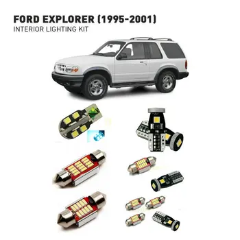 Led notranja osvetlitev Za Ford explorer 1995-2001 8pc Led Luči Za Avtomobile razsvetljave, komplet avtomobilske žarnice Canbus