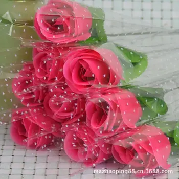 2016 nove Debelo promocijska darila simulacije Vrtnic Valentine Breskev Rose 20 kos/paket