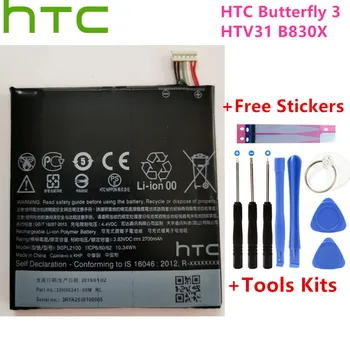 Original HTC BOPL2100 baterija za HTC Butterfly 3 HTV31 B830X Baterije Bateria + komplet Orodja