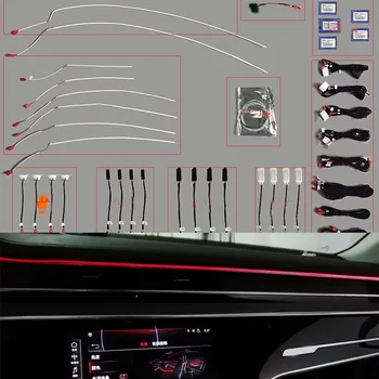 Vzdušje Luč Za Audi A8 2018+ MMI nadzor Notranjosti LED za ambient svetloba vrata Footwell svetlobe original