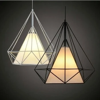 birdcage lestenci Skandinavskih sodobne minimalistične umetnosti piramida železa lestenec ustvarjalne restavracija luči