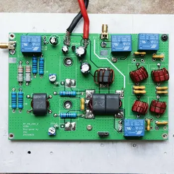 7M & 14M 100W Dual band linearni visoka frekvenca RF power ojačevalnik za brezžični sprejemnik, preklapljanje HF radijsko DIY KIT