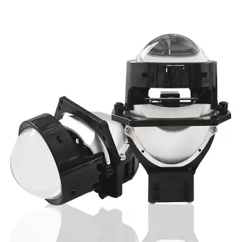 3 Palčni Bi LED Projektor 100W 30000lm Luči Avtomobilske Leče, Laser Luči Žarometov Tuning za Hella 3R G5 Objektiv LED Nosilec