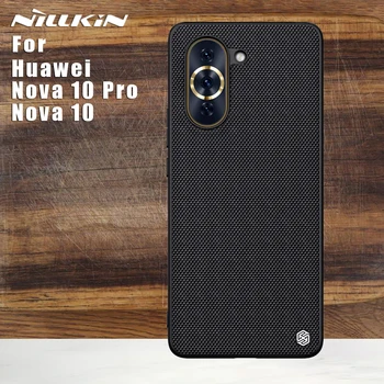 Nillkin für Huawei Nova 10 Pro padec Strukturierte zurück kritje schützende Nilkin najlon faser TPU PC 360 fällen für Nova 10