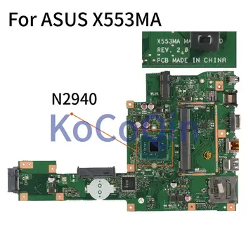 X553MA Za ASUS A553M X503M F503M X553MA X503M X553M F553M F553MA Zvezek Mainboard REV:2.0 N2940 Prenosni računalnik z Matično ploščo