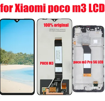 Za Xiaomi poco m3 LCD zaslon m2010j19cg m2010j19ct LCD-zaslon Za Xiaomi poco m3 pro 5g zaslon LCD m2103k19pi