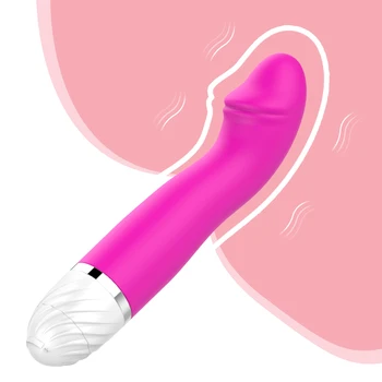 Dildo, Vibrator Ženski Masturbator Sex Igrače za Ženske, G-spot, ki Spodbujajo Ženske Vagine, Klitoris Massager Močne Vibracije AV Stick