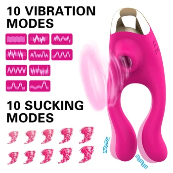 2022 Nov Vibrator Sesanje Nastavek Vijak Penis Vibrator Obroč Pari, Ki Se Spogleduje S Stimulacijo Klitorisa Igrača Za Ženski Moški Spol Izdelki